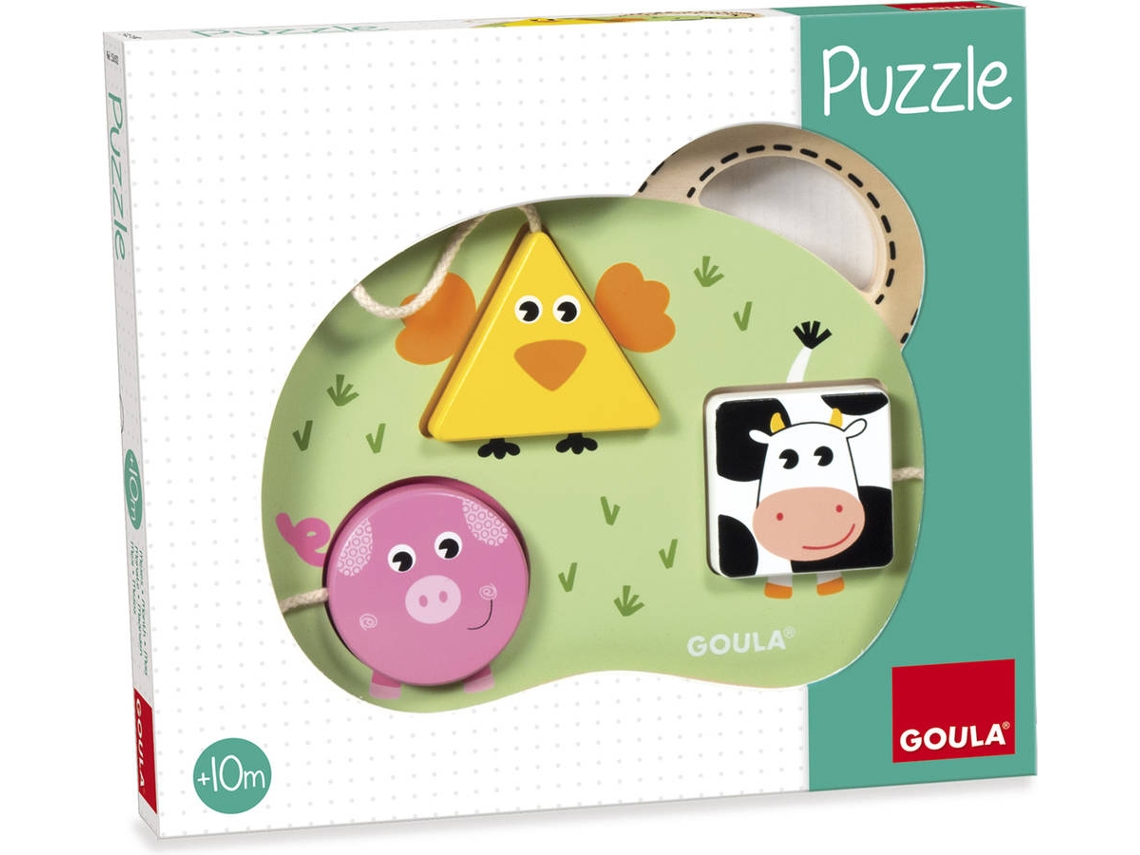 Puzzle JUMBO Farm Animals (3 Peças)