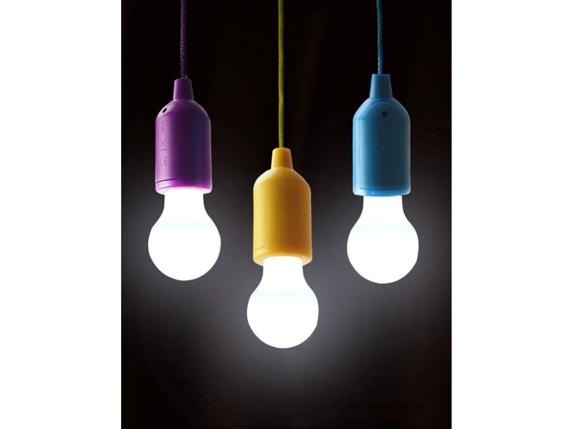 Luzes Led Portáteis Com Fio, Holofotes Retrô, Barraca De Acampamento, Luz Com Fio Aquaforge