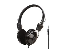 Auscultadores ZRUXE Sy808mv para Escritorio, 1.6m, Preto, 3.5mm