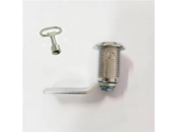Conjunto De 1 Trava Came Um Quarto Volta Em Liga Zinco Com Chave, Modelo Ms705-36, Para Fechaduras Elétricas De Portas
