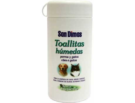 Toalhitas de Limpeza para Cães e Gatos 