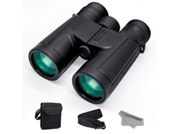 Binóculos 12 X 42 Para Adultos, Binóculos Potentes Com Zoom De Baixa Visão Noturna Para Observação Das Estrelas, Viagens, Caçadas, Caminhada