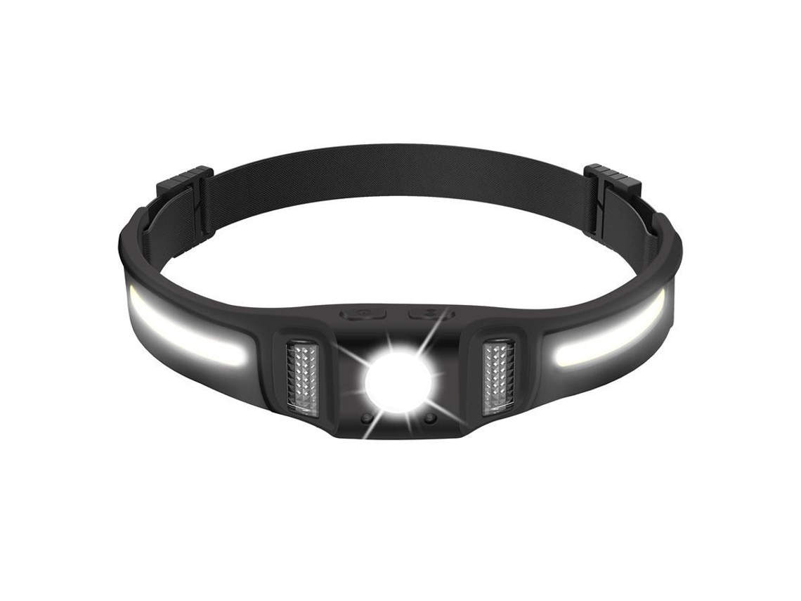 Lanterna Frontal Led Recargável com Luz Vermelha S/MARCA