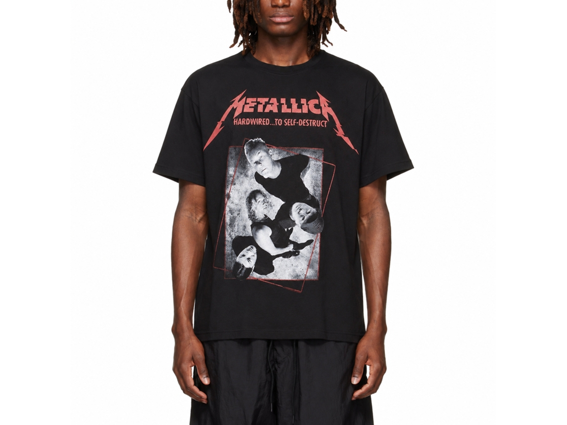 Metallica Hardwired Band Concrete T-shirt Unisex Adults Size:xxxl