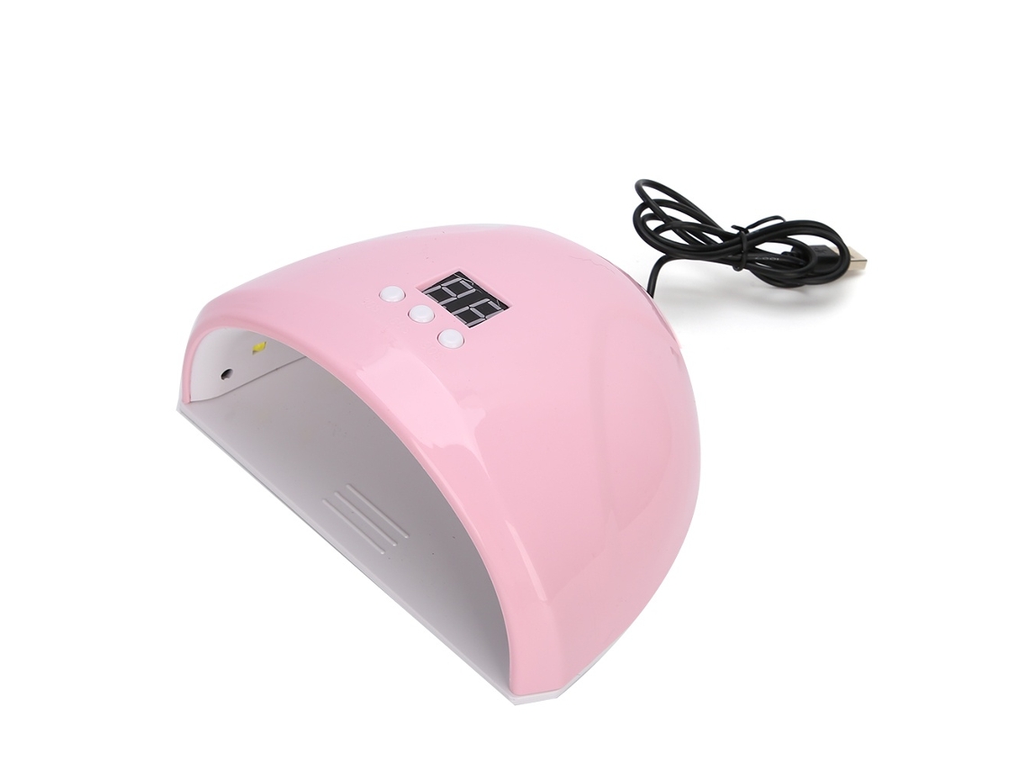 Lurelia Lâmpada De Cura Gel Para Unhas 36w Com 12 Chips, Sensor Inteligente Polimento E Secagem, Usb, Salão