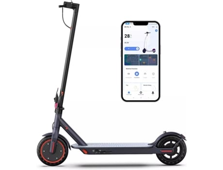 Trotinetes Elétricas Tx01, Scooter Elétrico 36v 5,2ah Alcance 35 Km 8,5“ App Ladped