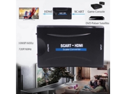 Conversor Scart para Hdmi Adaptador Scart para Hdmi 1080P para Smartphone Box Stb Decodificador Ps3 Ps4 Sky Hdtv Blu-R Dvd Player