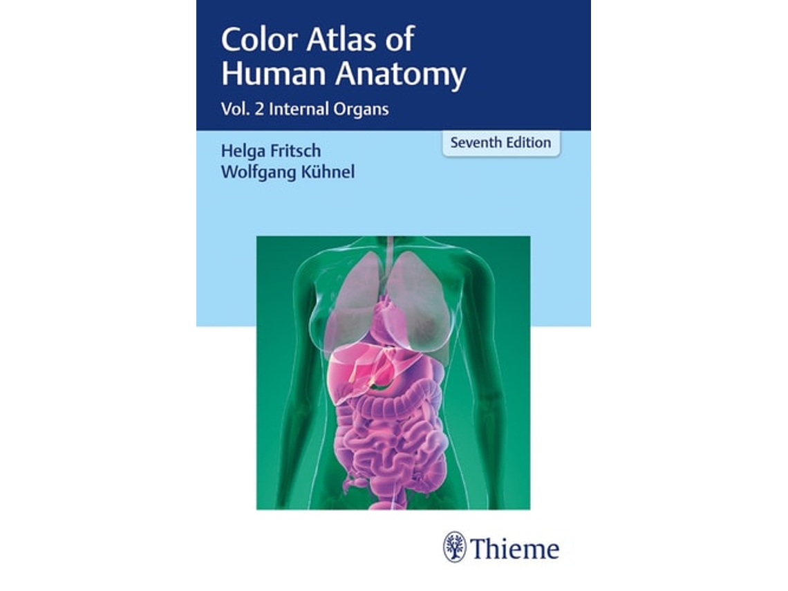 Livro Color Atlas Of Human Anatomy De Helga Fritsch E Wolfgang Kühnel (inglês)