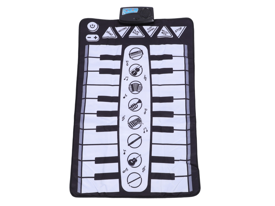 Tapete de piano musical multifuncional ATS para crianças com instrumentos educativos - brinquedo de aprendizagem precoce