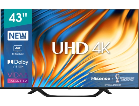 TV HISENSE 43A63H (LED - 43'' - 109 cm - 4K Ultra HD - Smart TV)