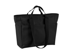 Bolsa Tote Bagbase Simplicity, Tamanho Único, Preta AQUAFORGE