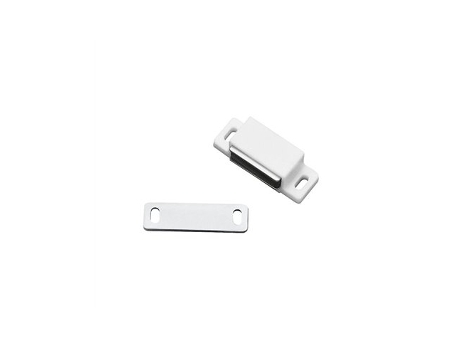 Caixa Com 50 Imãs Perfurados Brancos 56x15mm 10911 Micel