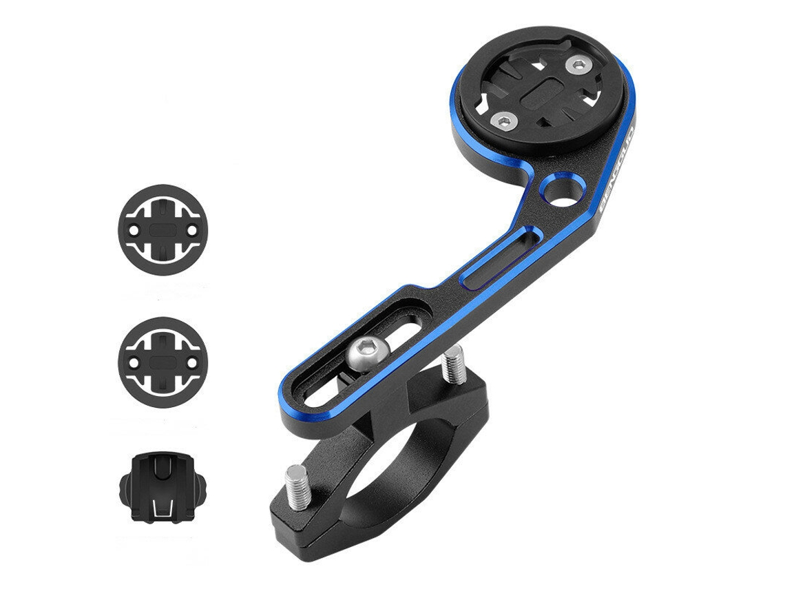 Suporte Para Ciclocomputador Vermelho Para Bicicletas De Estrada E Mtb Compatível Com Os Modelos Coospo Bc200 Bryton Edge E Cateye