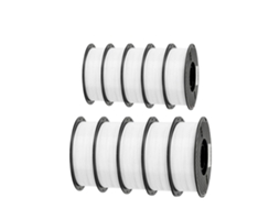 Filamento Para Impressora 3d, 10kg Petg, Diâmetro De 1,75mm,10kg Petg Branco Oem