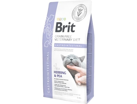 Brit Veterinary Diet Cat Gastrointestinal Grain-Free Herring & Pea 400 g