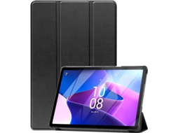Capa Ultrafina Com Proteção Inteligente Para Lenovo Tab M10 De 10,1 Polegadas , Compatível (2022) Preta Tuotuo (3ª Geração)