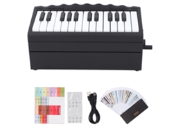 Primerox calendário de Piano Tocável 2024 Bluetooth Educacional para Crianças Meninos e Meninas