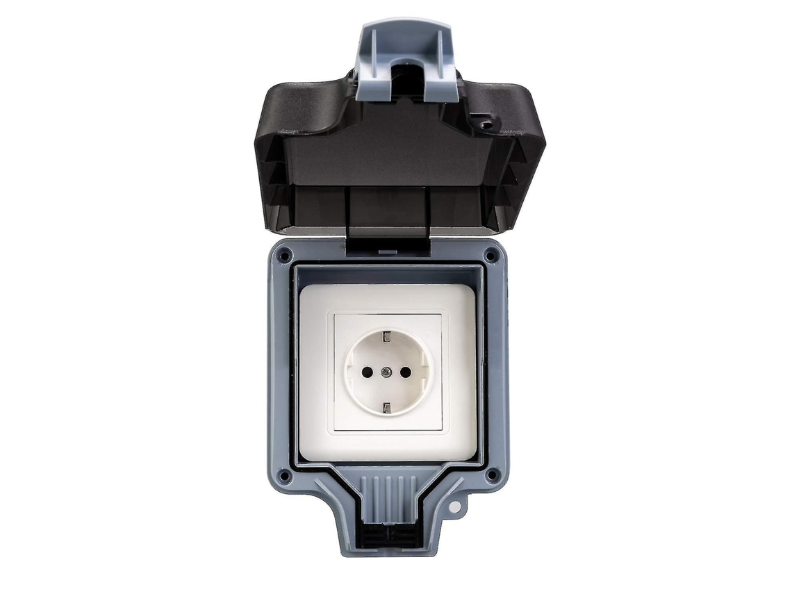 Interruptor Externo À Prova D'água, Tomada De Parede, Interruptor Com Tomada Ip66, Ur