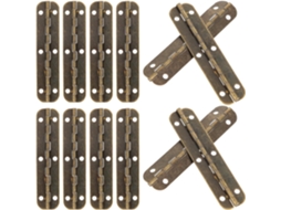 Dobradiças Contínuas Didiseaon Heavy Duty 180° Para Piano, 150x10mm, Acabamento Em Cobre Antigo, 20 Peças, Para Armários
