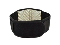 Lurelia Suporte Lombar Para Costas Ergonómico Terapia Magnética Autoaquecido Preto V1057