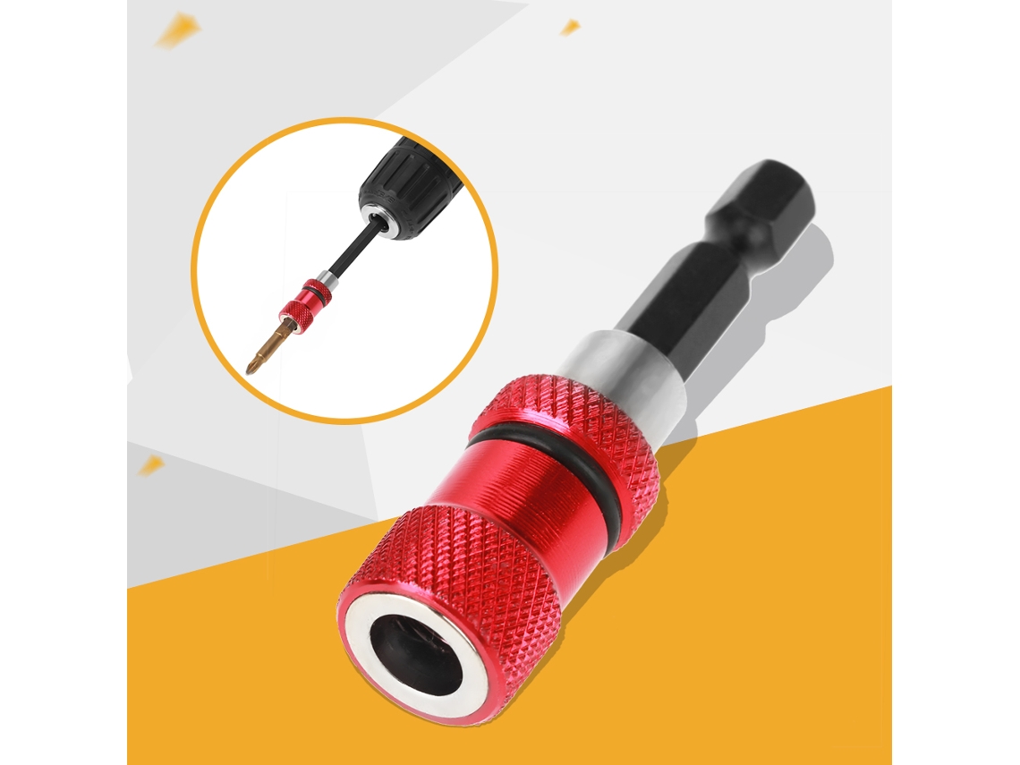 Laxiscreed Chave De Intercâmbio Rápido Com Encaixe Hex 1/4" E Magnetismo