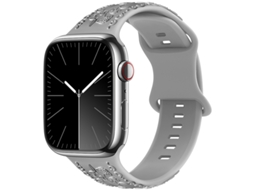 Bracelete Para Apple Watch 38/40/41/42mm Cinza Cuich