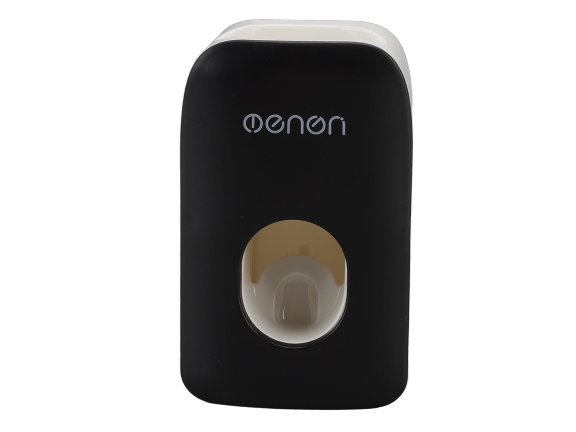 Dispensador Automático de Creme Dental Parede com Suporte Preto S/MARCA