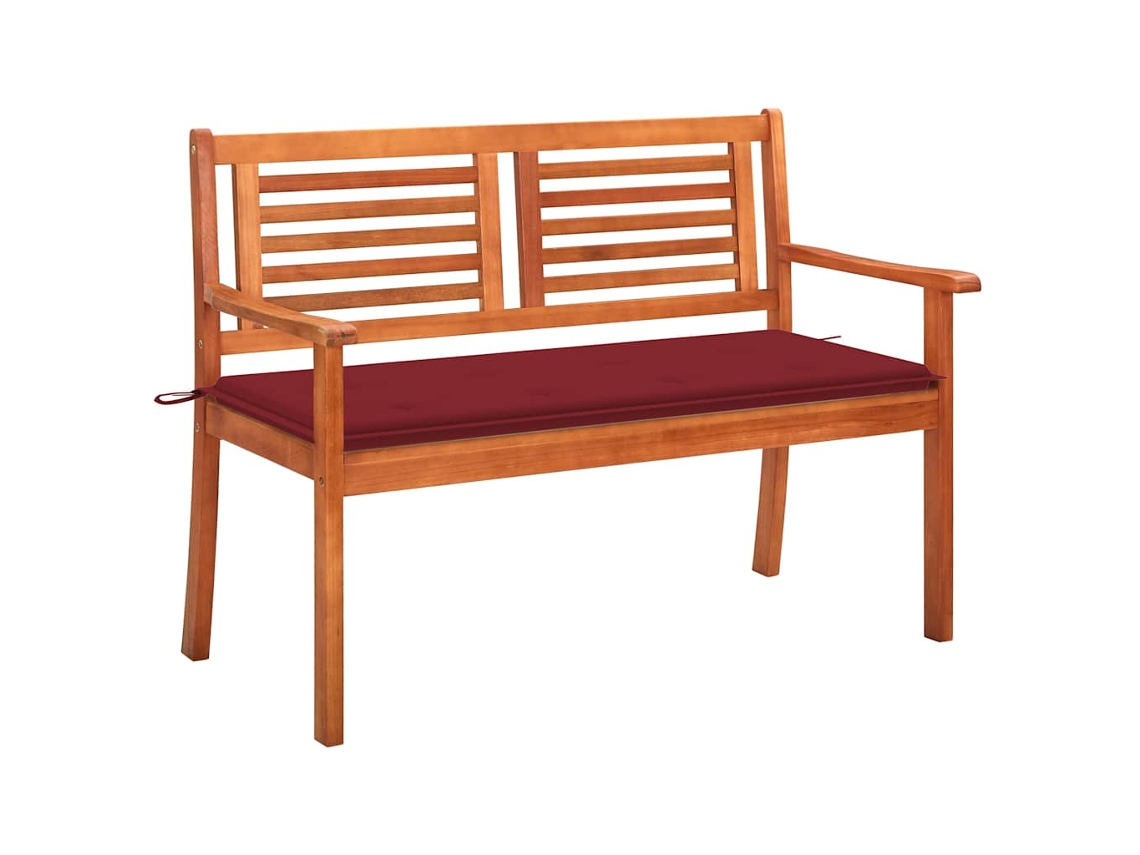 Bench, Benches Vidaxl Vermelho Madeira (120 Cm)