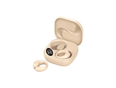 Auriculares Bluetooth  Sem Fio Novos com Clipe Não Estão no Ouvido com Redução de Ruído de Silicone Macio para  e Corrida