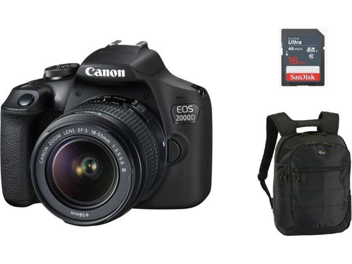 Canon EOS 2000D EF-S 18-55mm F3.5-5.6 IS II Kit DSLR