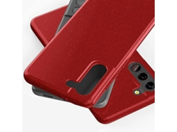 Capa para iPhone 14 Plus MERCURY Pele Sintética Vermelho
