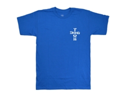 Dogtown Cross Logo T-shirt Royal Blue Unisex Adults Size:xxl