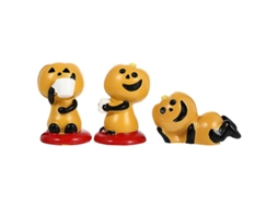 3 Peças de Micro Ornamentos de Paisagem de Halloween para Decorações de Halloween ALLINLESS