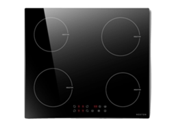 Cooktop Indutivo, 4 Zonas, Controle Touch, Sem Plug 6400w Oem