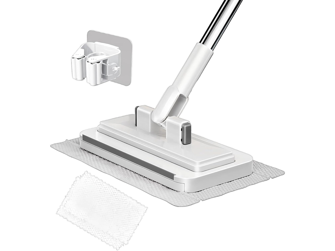 Mop Multifuncional Para Limpeza De Pisos Com Clipe Cabo