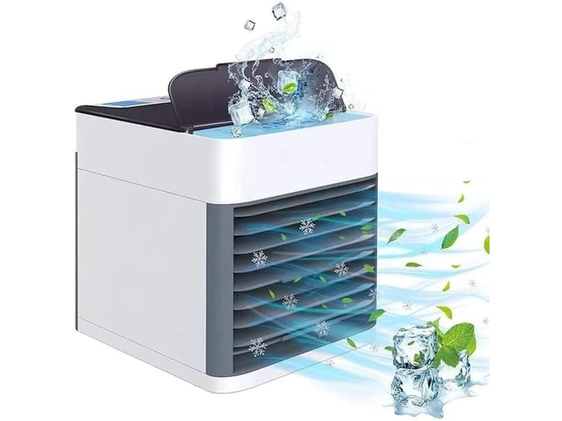 Mini Climatizador Pessoal Portátil com 3 Velocidades Recarregável AQUAFORGE