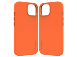 Capa De Silicone Decodificada Para Iphone 15 Plus Com Magsafe Transparente