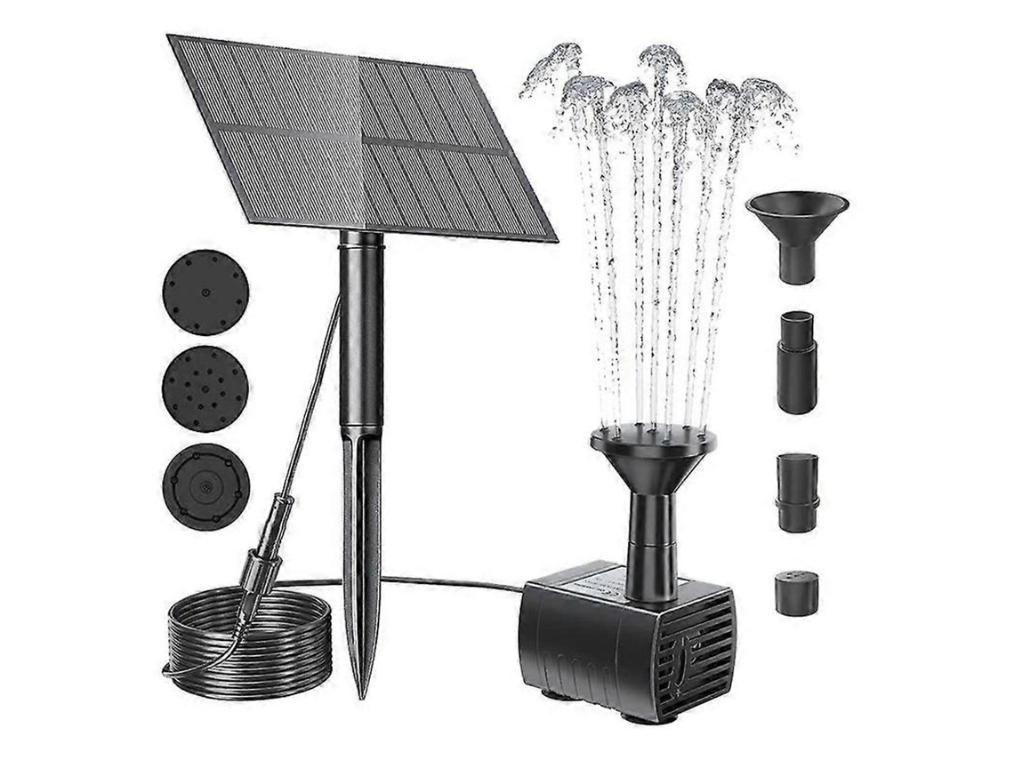 Bomba De Água Para Fonte Movida A Energia Solar Para Banho De Pássaros, Jardim, Pátio, Piscina. Olysi Shop