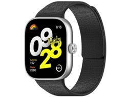 Bracelete para Xiaomi Band 9 Pro / 8 Pro Silicone Macio Magnético Textura de Lichia com Plugue de Metal Preta XIAOMOYU