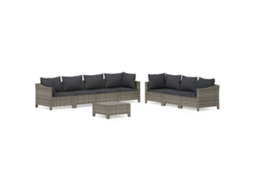 Garden Lounge Set, Garden Lounge Sets Vidaxl Cinzeto Rattan / Vime (n/a)