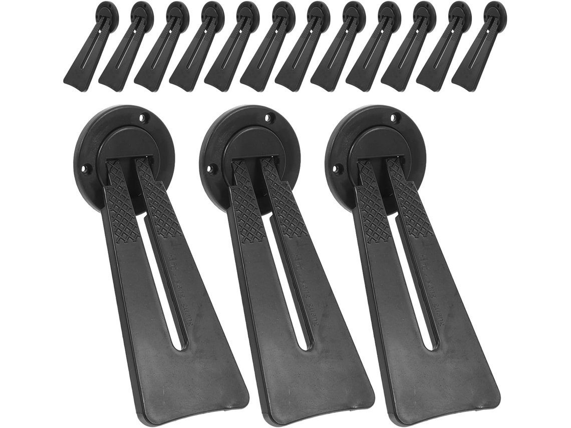 Jojofuny 20 Peças Suporte Chevalet Para Quadro Foto Noir Em Plástico - Lote De 20 Peças – Suporte De Mesa