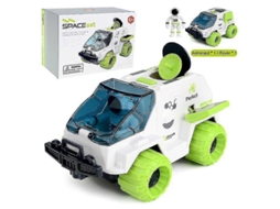 Brinquedo Foguete Nave Espacial Brinquedo Astronauta Brinquedo Educação Infantil Presente de Aniversário para Meninos e Meninas-SLOWMOOSE