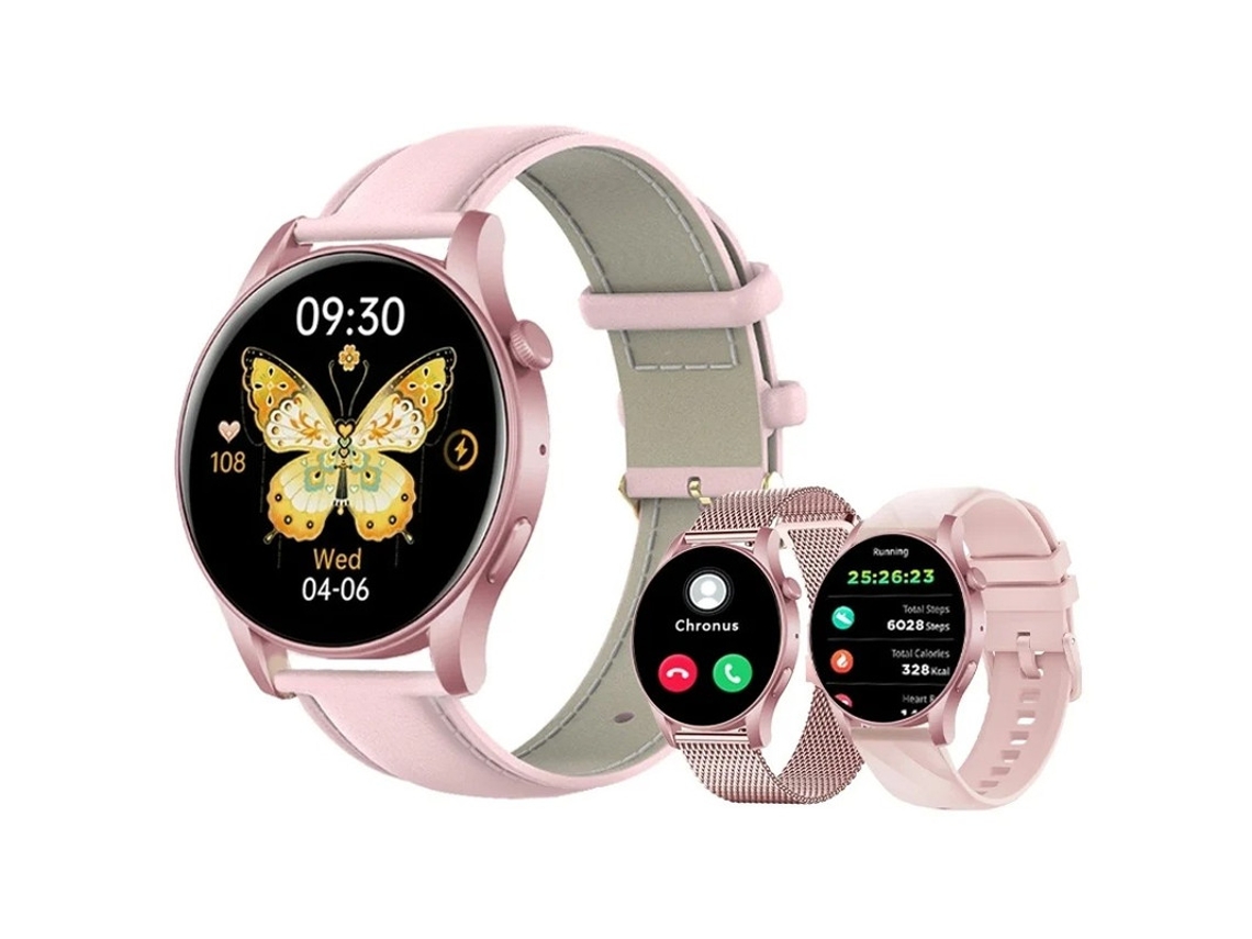 Smartwatch Fitness Watch Chamada De Smartwatch Com Tela Sensível Ao Toque De 1,43 Polegadas Com Monitoramento De Frequência Cardíaca E Rast Bestvite