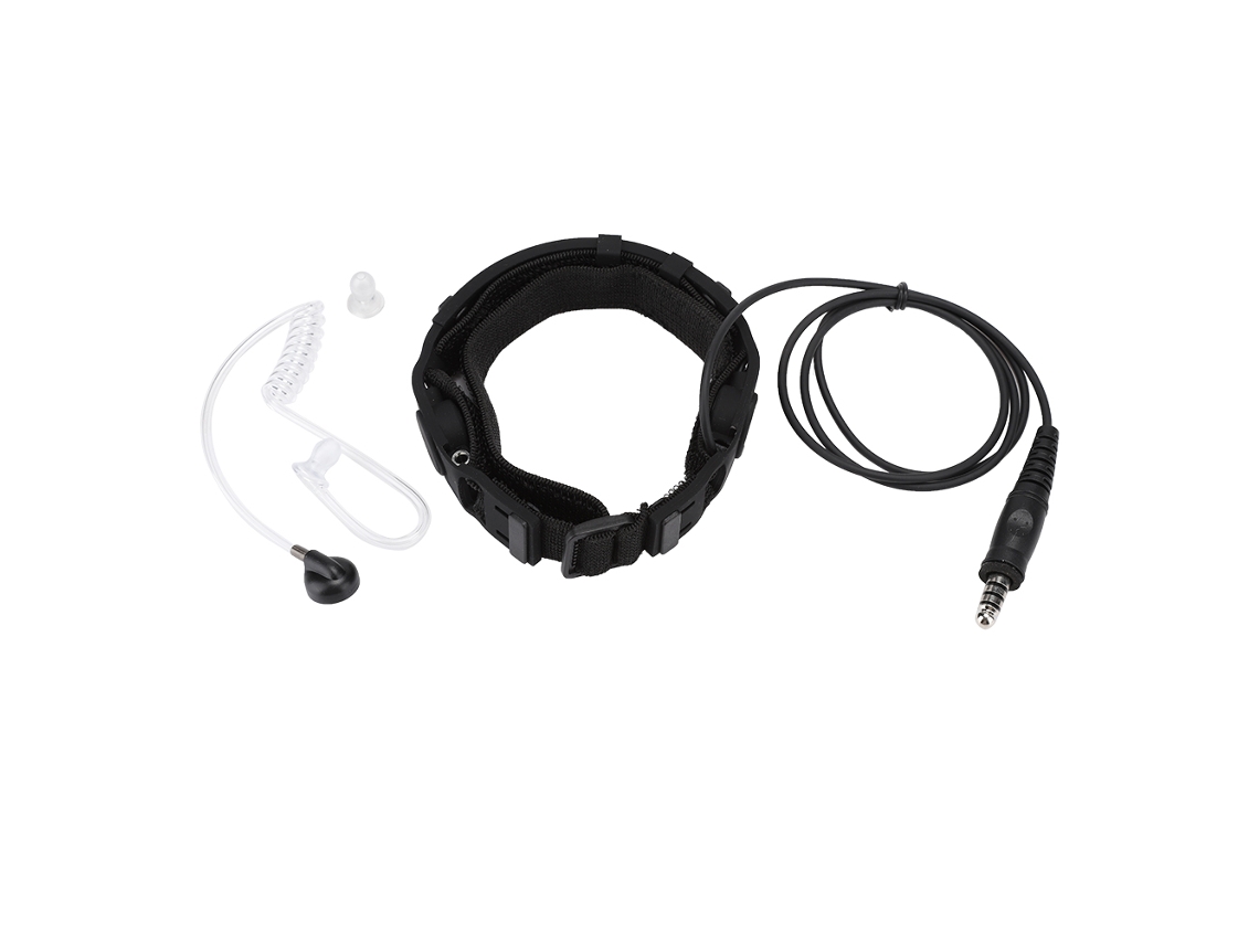 Aetheria fones de Ouvido com Microfone de Gola Z tactics Ptt, Banda Cervical Abs Nylon