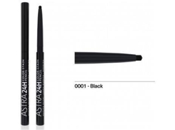 Lápis de Olhos ASTRA Mancha Cor 24H 01 Preto