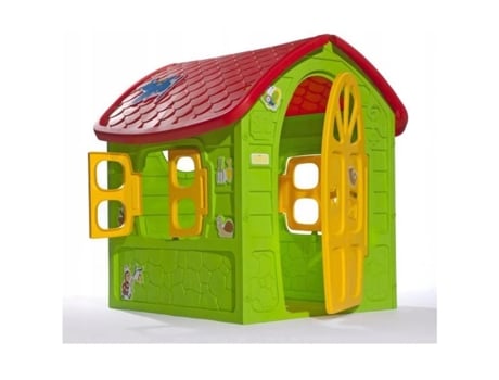 Conjunto De Jardim Casa Grande Casa Para Crianças 5075 Verde Dorex