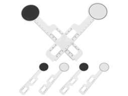 Doitool Conjunto De 6 Paquímetros Distância Medidas Dp Em Plástico Uso