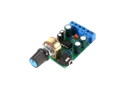 Amplificador De Áudio Laxiscreed Tda2822m Estéreo Dual Para Entrada 3.5mm Aux