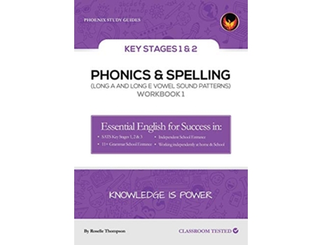 Livro Phonics Spelling Workbook 1 de Roselle Thompson (Inglês)
