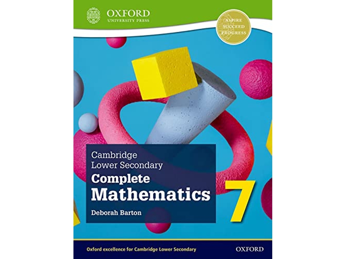 Livro Cambridge Lower Secondary Complete Mathematics 7 Student Book de Deborah Barton (Inglês)